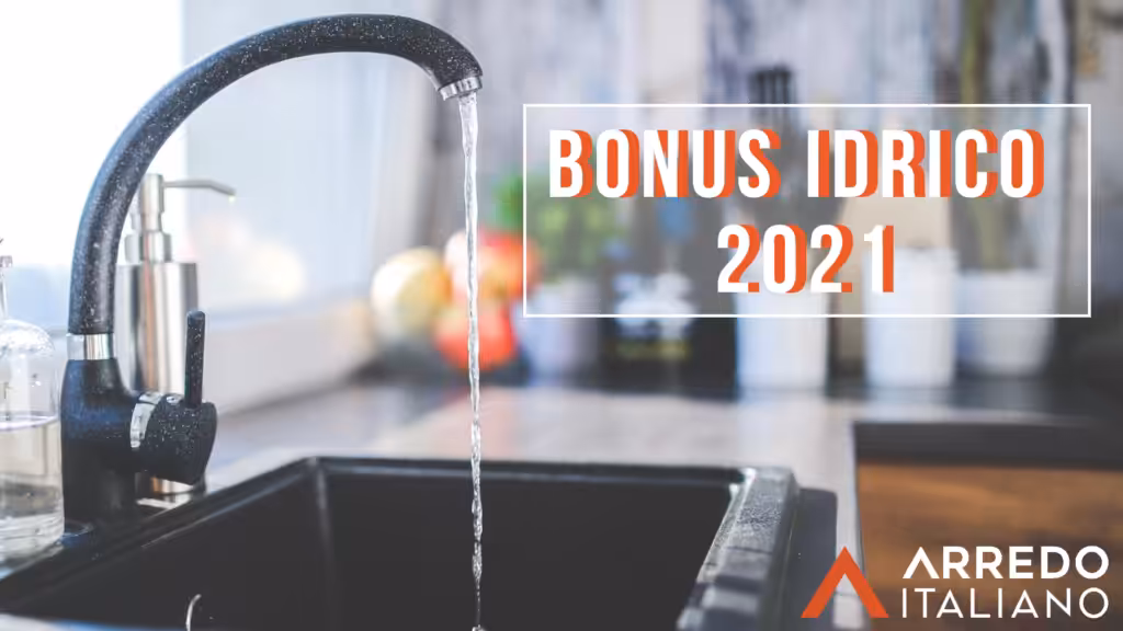 Bonus Idrico 2021