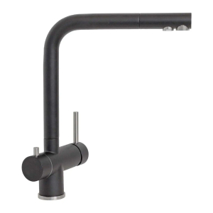 Rubinetto cucina nero moderno