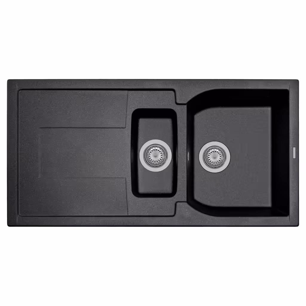 Plados CX0991 - Lavello Cucina Corax 1 Vasca e Mezzo con Gocciolatoio