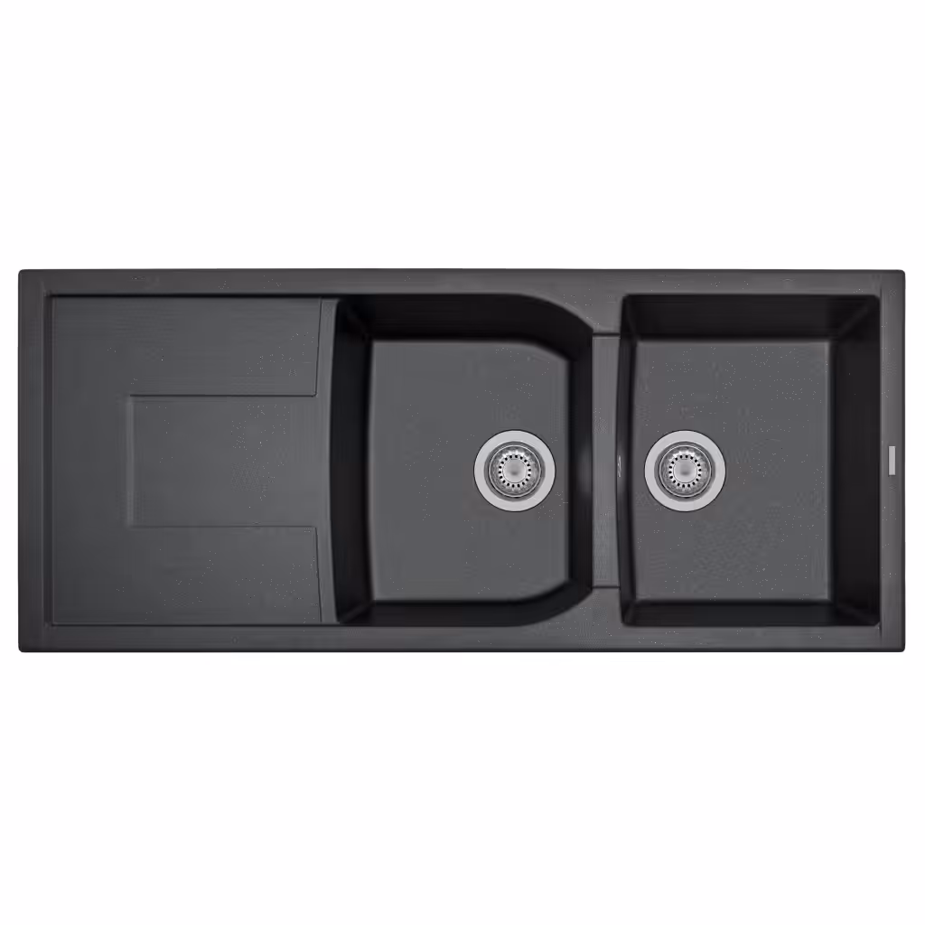 Plados CX1162 - Lavello Cucina Corax 2 Vasche con Gocciolatoio