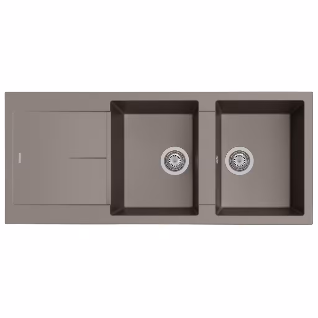 Plados NF11620 - Lavello Cucina 2 Vasche con Gocciolatoio