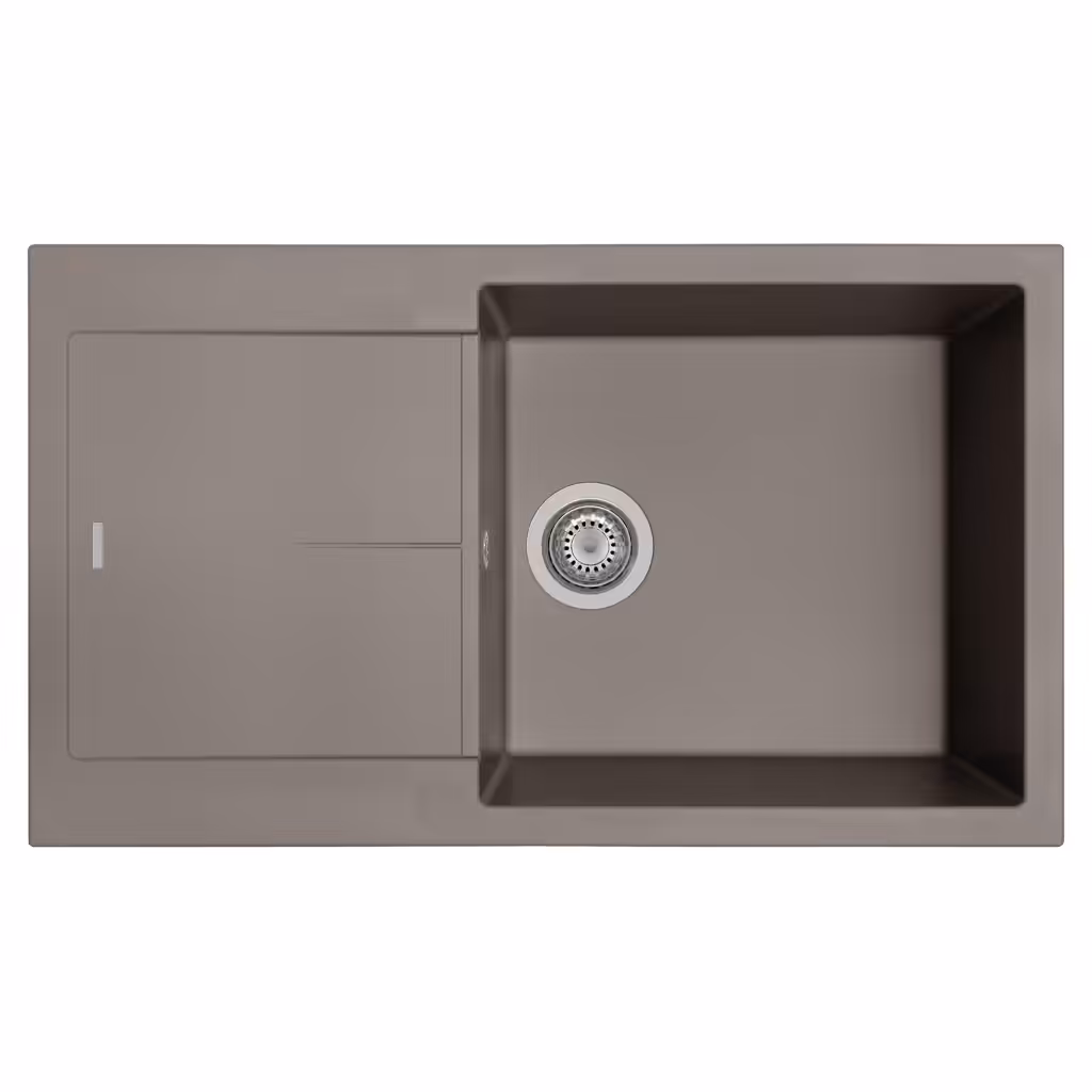 Plados NF8610 - Lavello Cucina 1 Vasca con Gocciolatoio