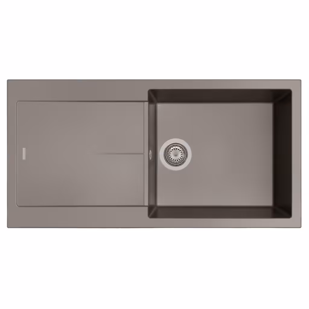 Plados NF9910 - Lavello Cucina 1 Vasca con Gocciolatoio