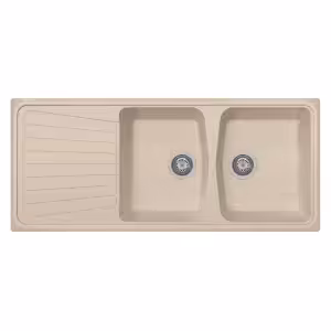 Plados SP1162 - Lavello Cucina 2 Vasche con Gocciolatoio