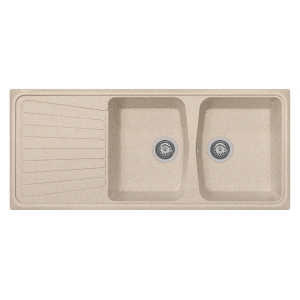 Plados SP1162 - Lavello Cucina Spazio 2 Vasche con Gocciolatoio