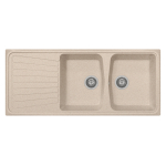 Plados SP1162 - Lavello cucina Spazio 2 vasche con gocciolatoio