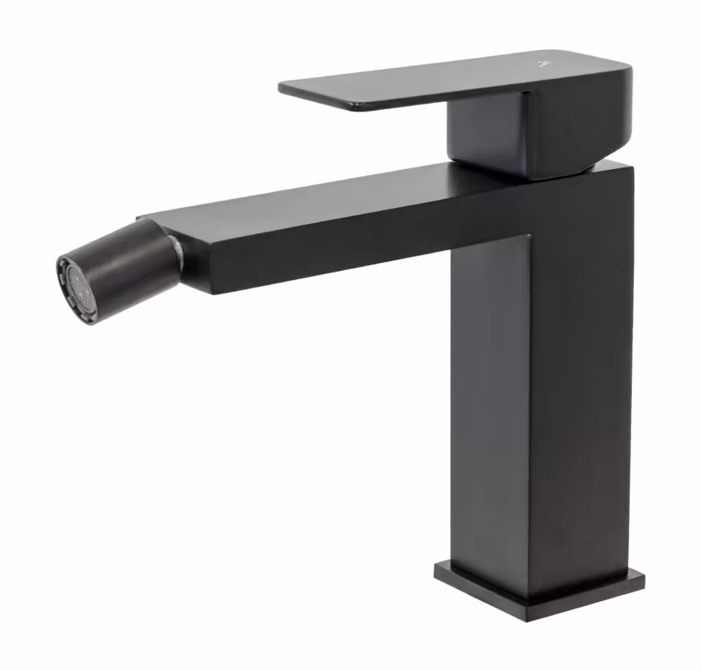 Rubinetto nero moderno per bagno o cucina