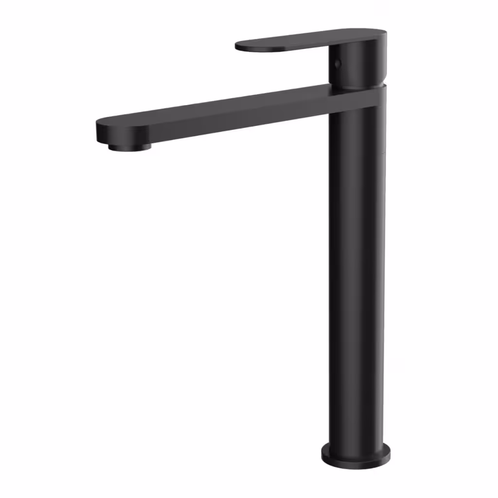 Rubinetto nero moderno per lavabo bagno